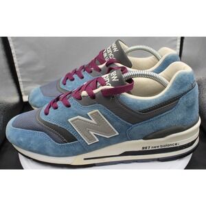 New Balance USA “Blue Jay” M997CSP. Age Of Exploration Suede Lowtop Sneaker US 9